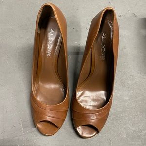 Aldo Peep Tor Heel - Size 10